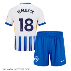 Brighton Danny Welbeck #18 Kotipaita Lapsille 2024-25 Lyhythihainen (+ shortsit)